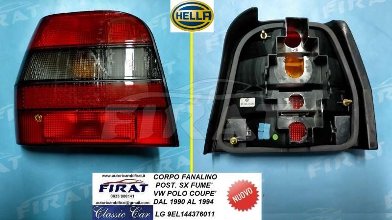 FANALINO VW POLO 90 - 94 COUPE' POST.SX FUME' 9EL144376011